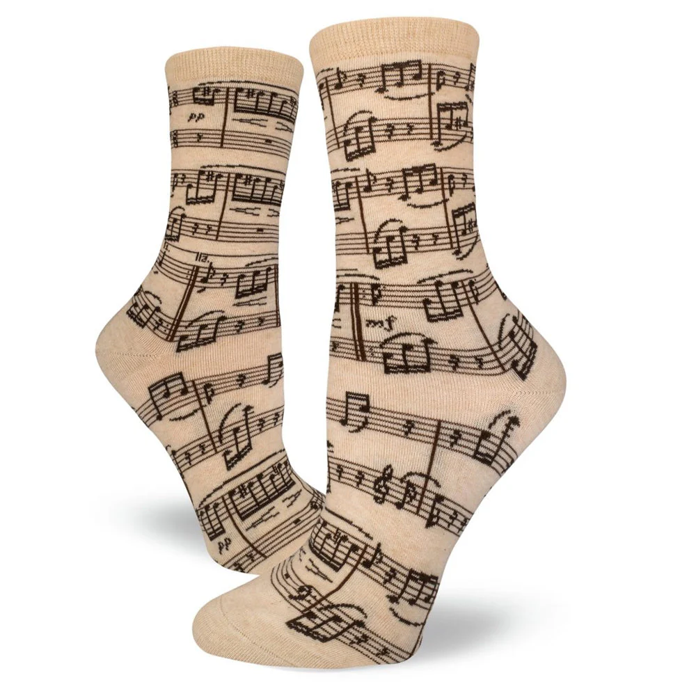 A GENIUS COMPOSITION MUSIC SOCKS