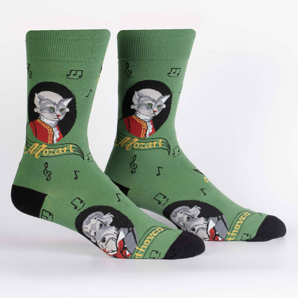 A TAIL OF TWO COMPOSERS SOCKS