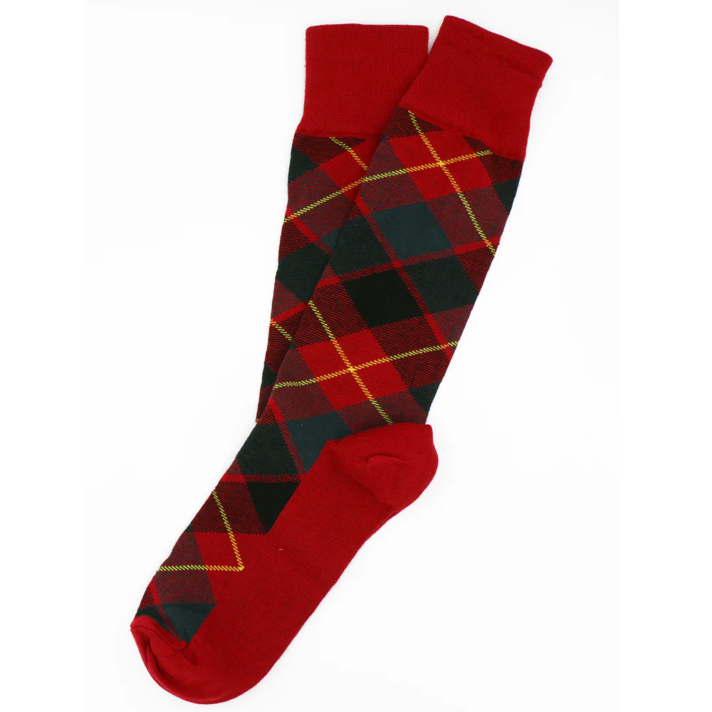 ARGYLE SOCKS