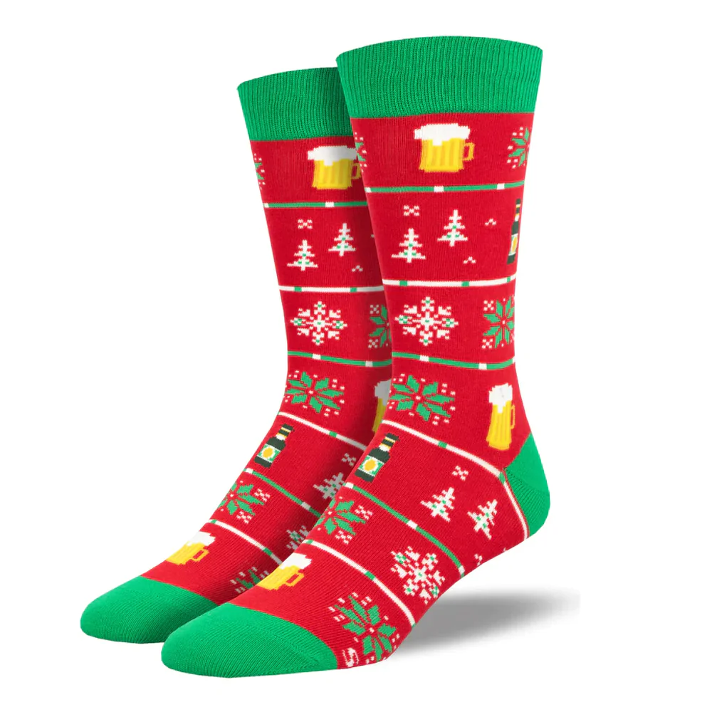 BEER SWEATER SOCKS