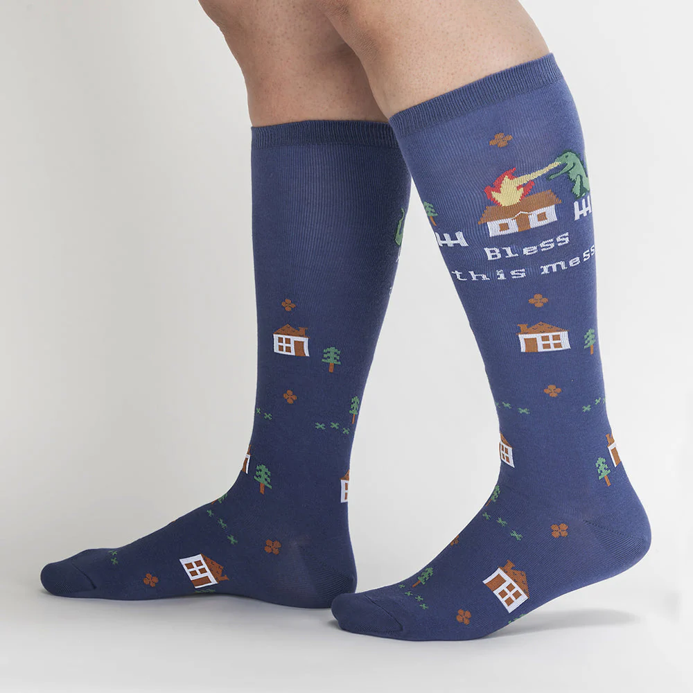 BLESS THIS MESS KNEE HIGH SOCKS