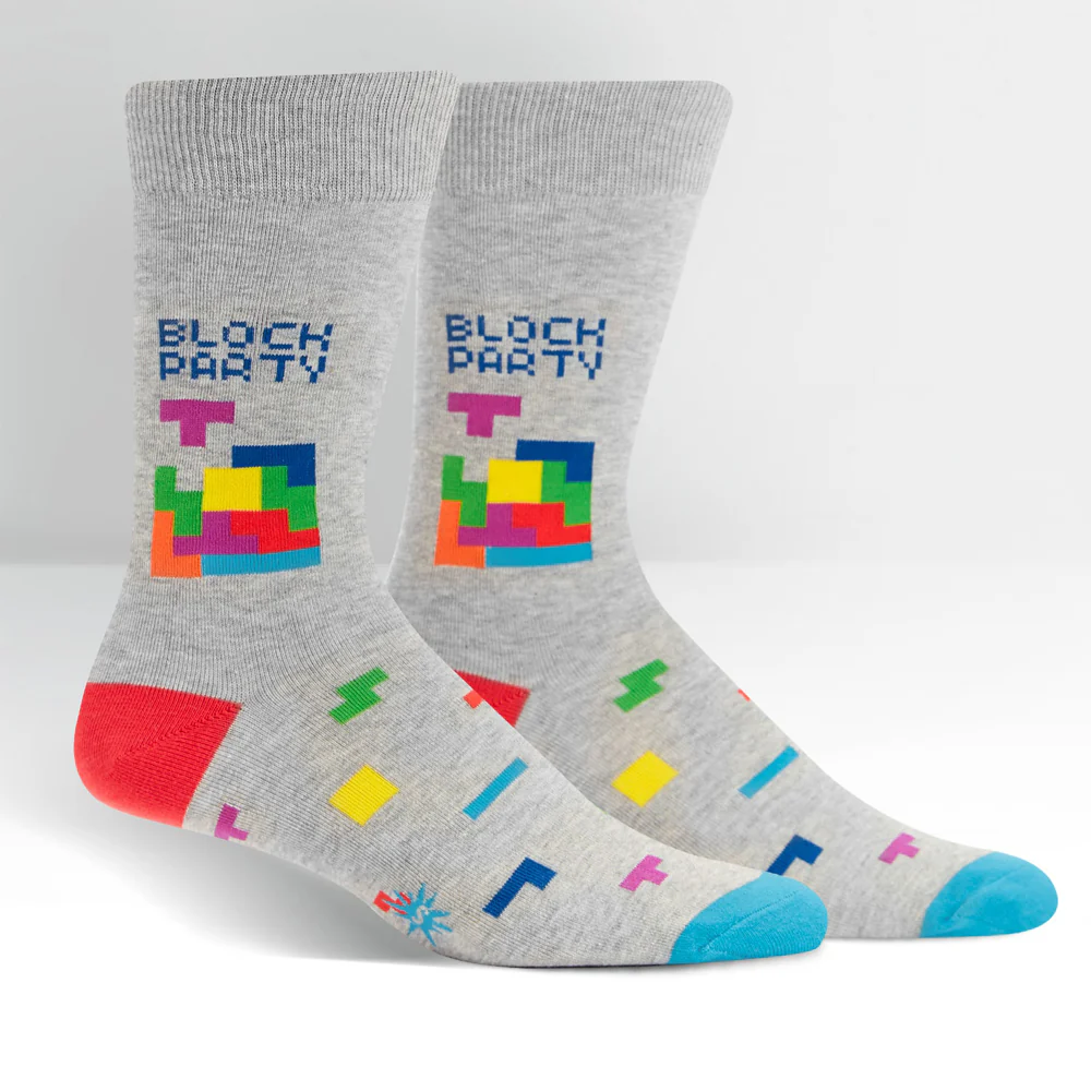 BLOCK PARTY TETRIS SOCKS - Image 3