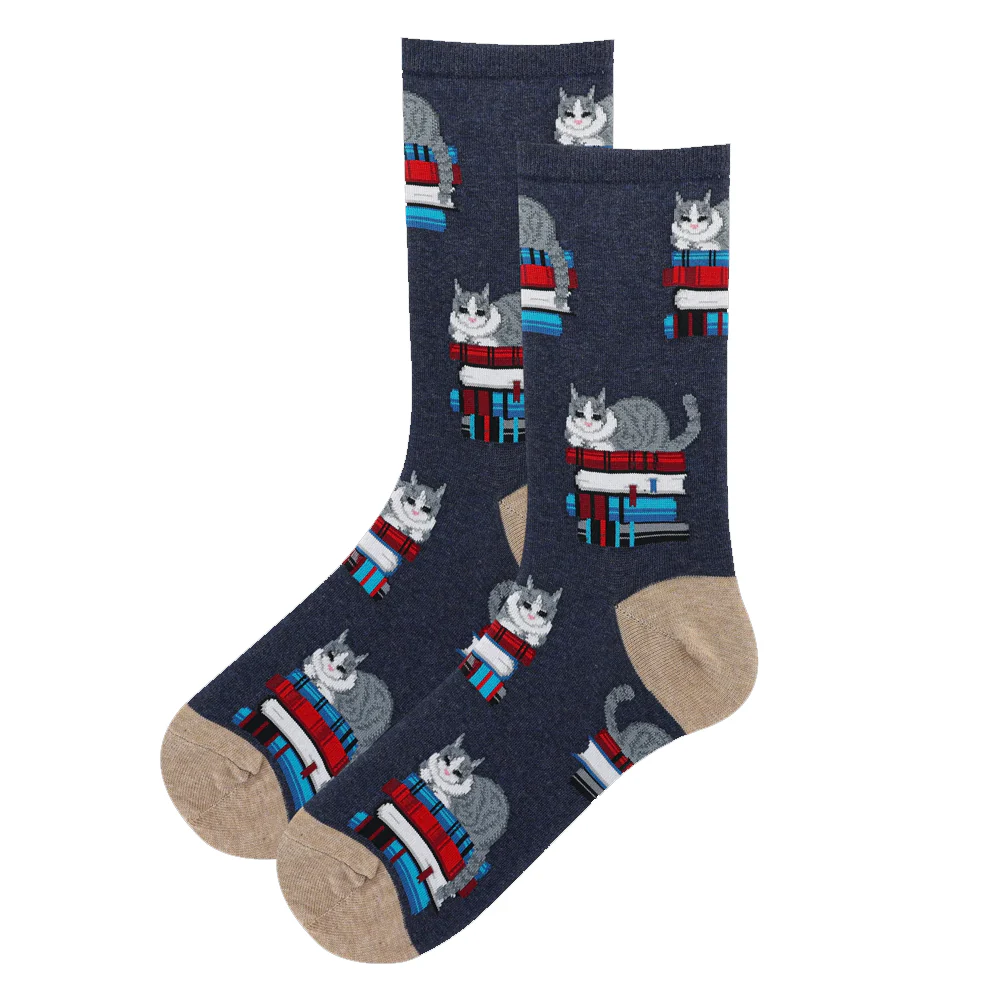 BOOK CAT SOCK - Image 2