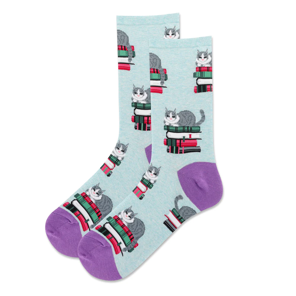 BOOK CAT SOCK - Image 3