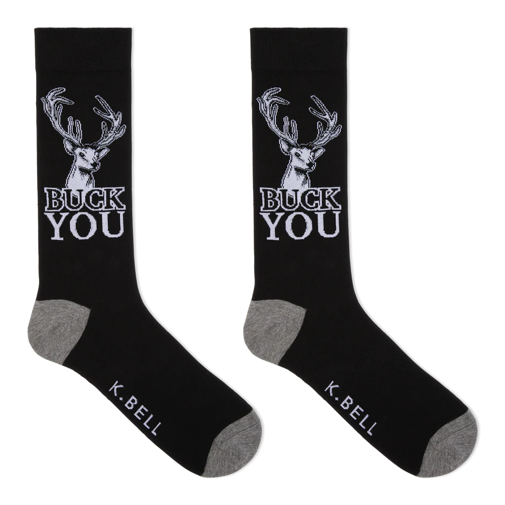 BUCK YOU CREW SOCKS - Image 2