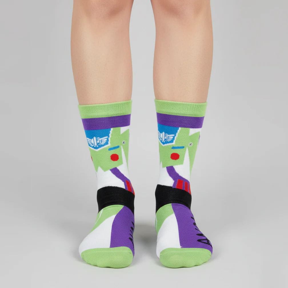 BUZZ LIGHTYEAR COSTUME SOCKS - Image 2