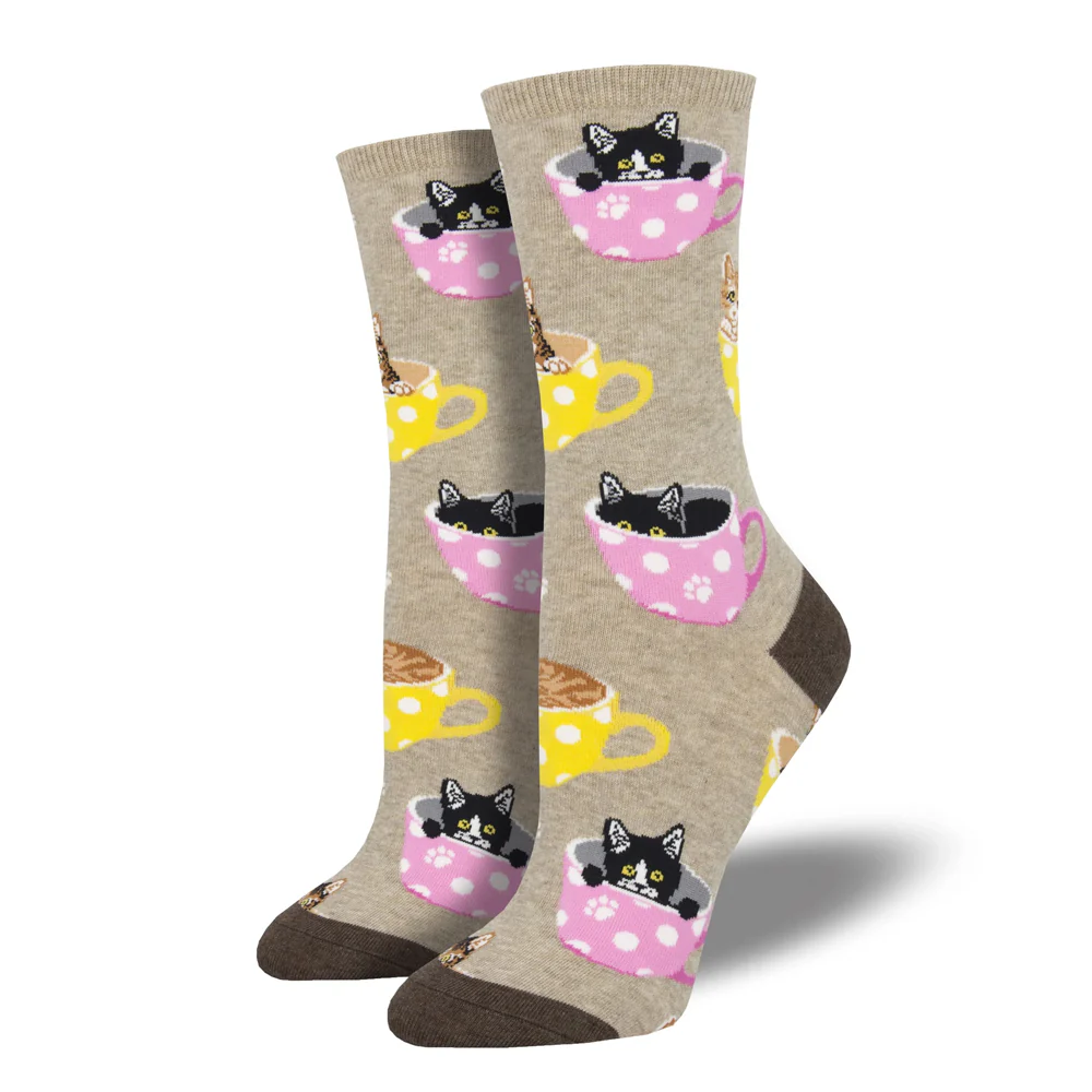 CAT FEINATED SOCKS - Image 2