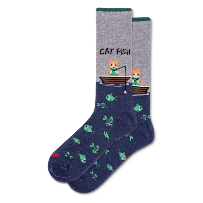 CAT FISH CREW SOCKS - Image 2