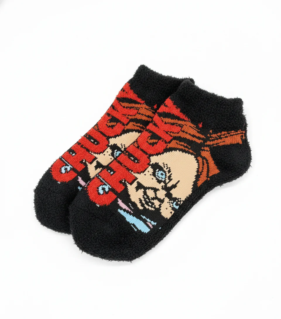 CHUCKY HORROR ANKLE WARM  SOCKS