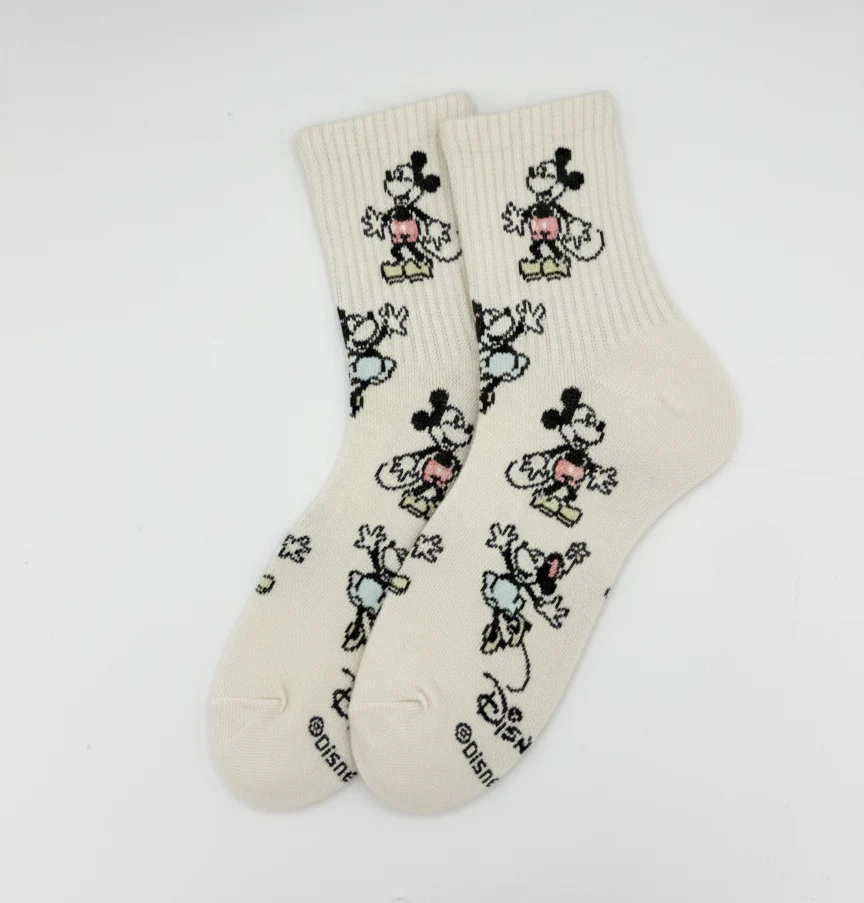 CLASSIC MICKEY MOUSE CREW SOCKS