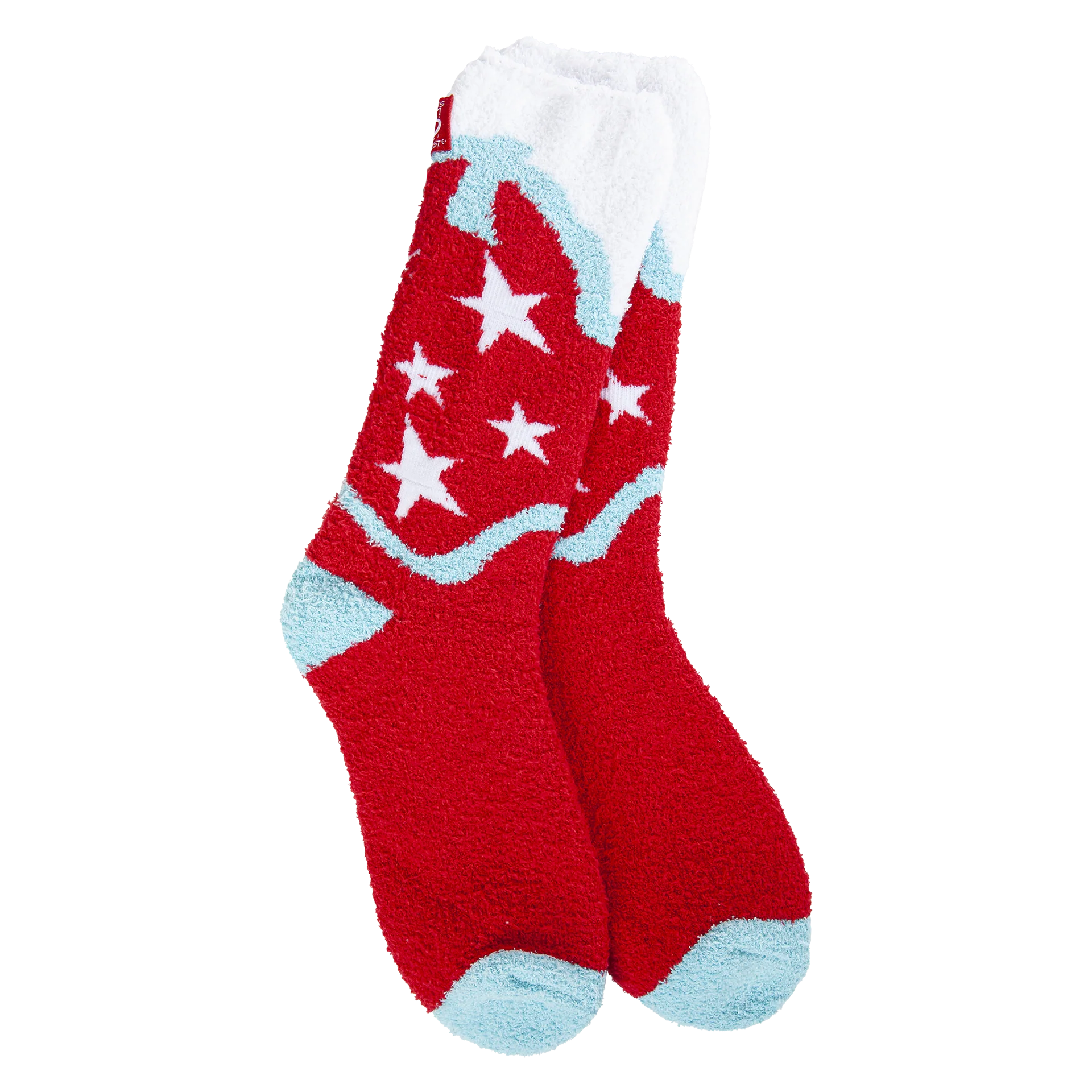 STARS FUZZY WARM SOCKS