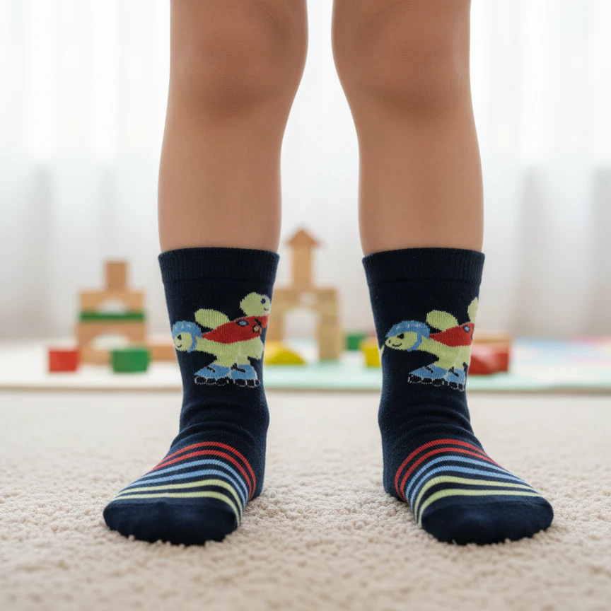 DEEP SEA EXPLORER TURTLE SOCKS (2 - 5 YRS)