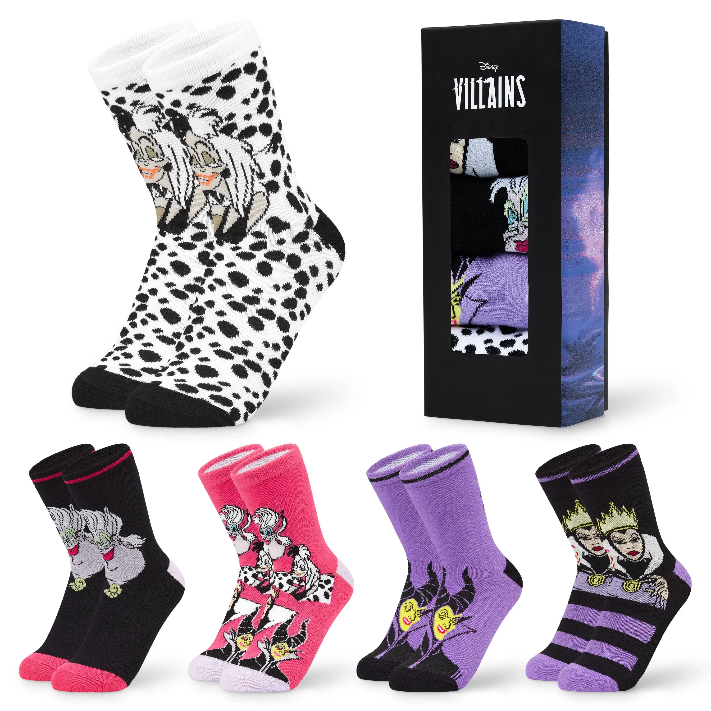 DISNEY VILLAINS - PACK OF 4