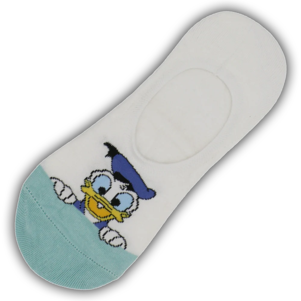 DONALD DUCK DISNEY NO SHOW SOCKS