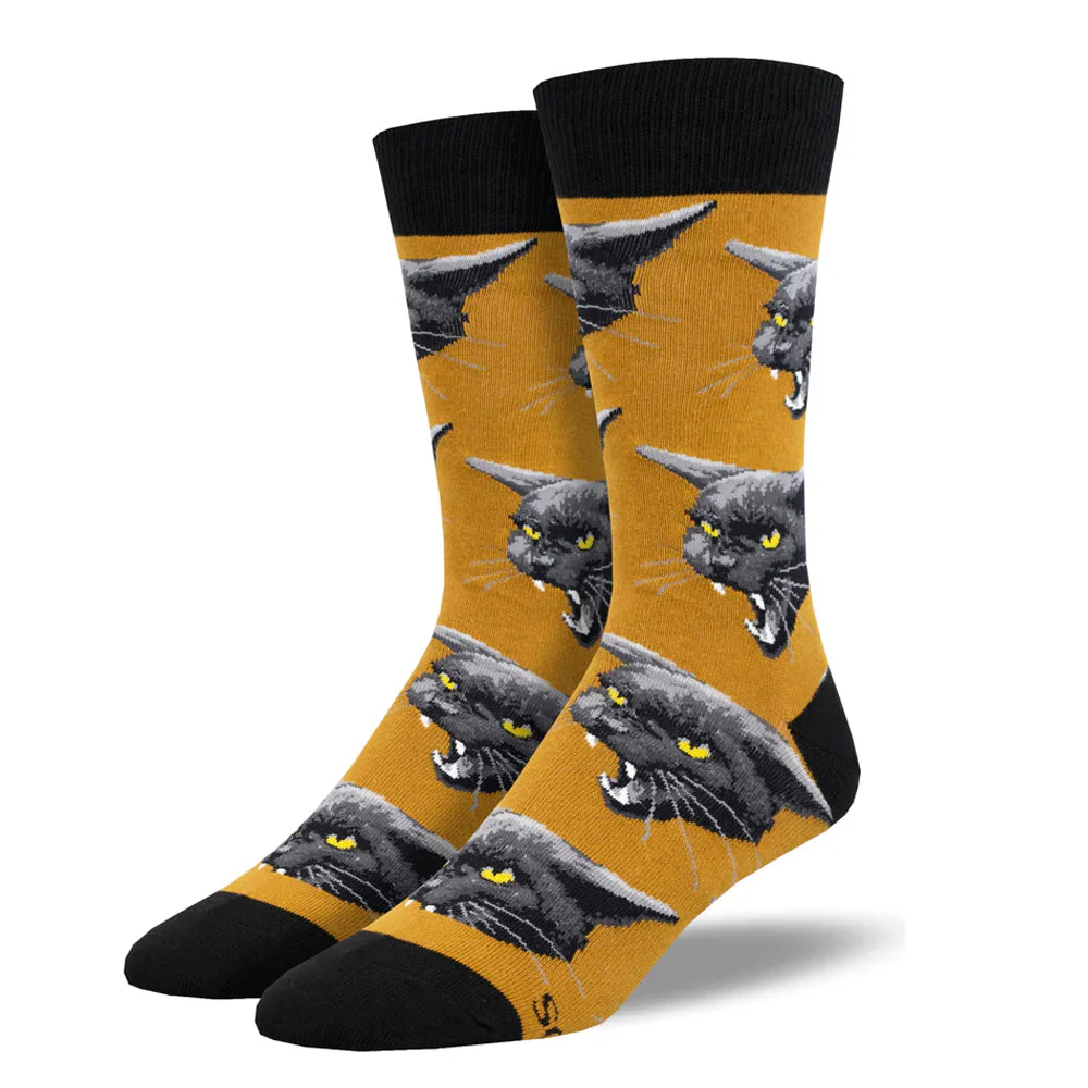 EVIL CAT SOCKS