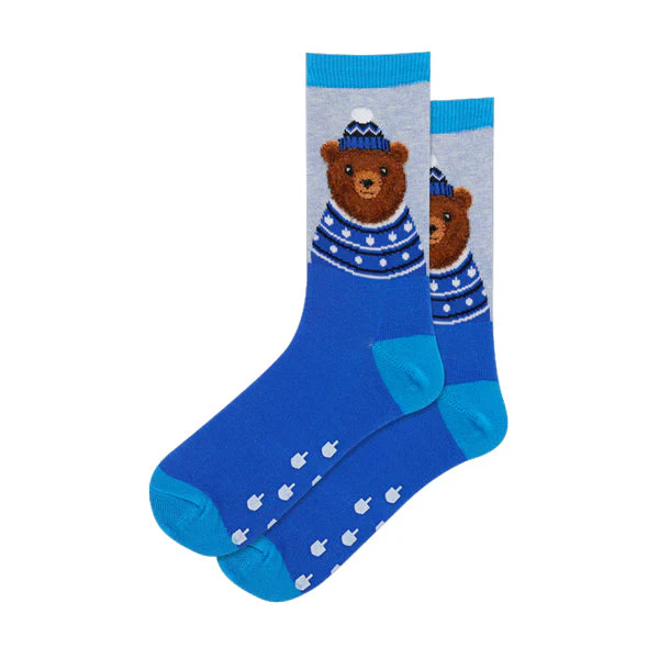 FUZZY BEAR SOCKS SOCKS