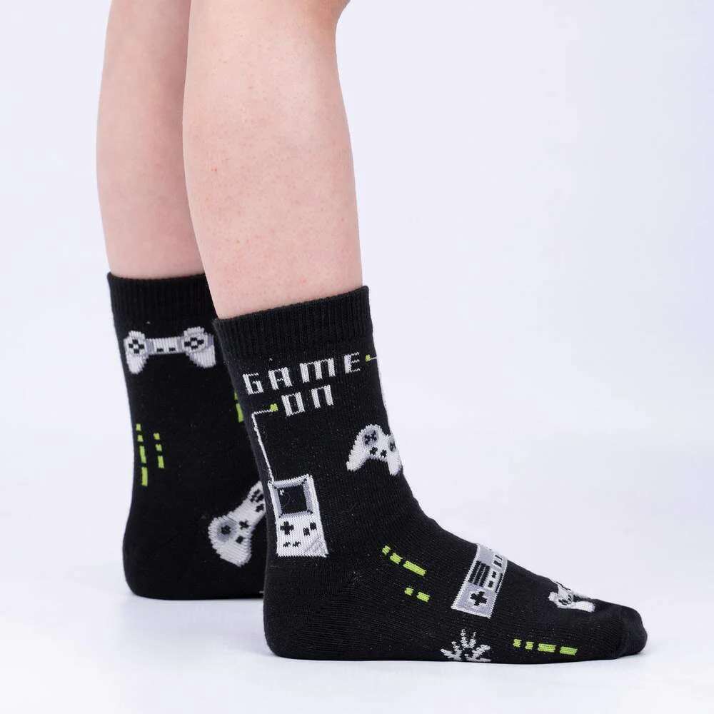 GAME ON KIDS CREW SOCKS