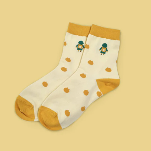 GOLDEN POLKA STROLLS SOCKS - Image 2