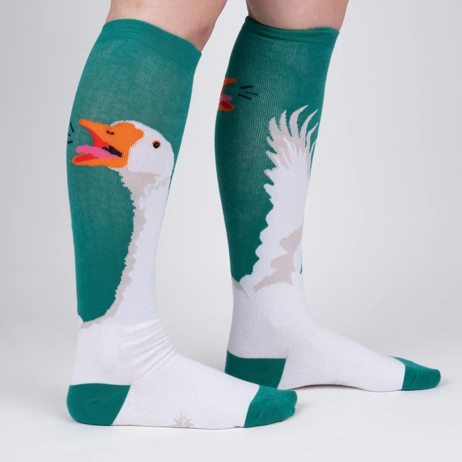 GOOSE HONK! KNEE HIGH SOCKS - Image 2