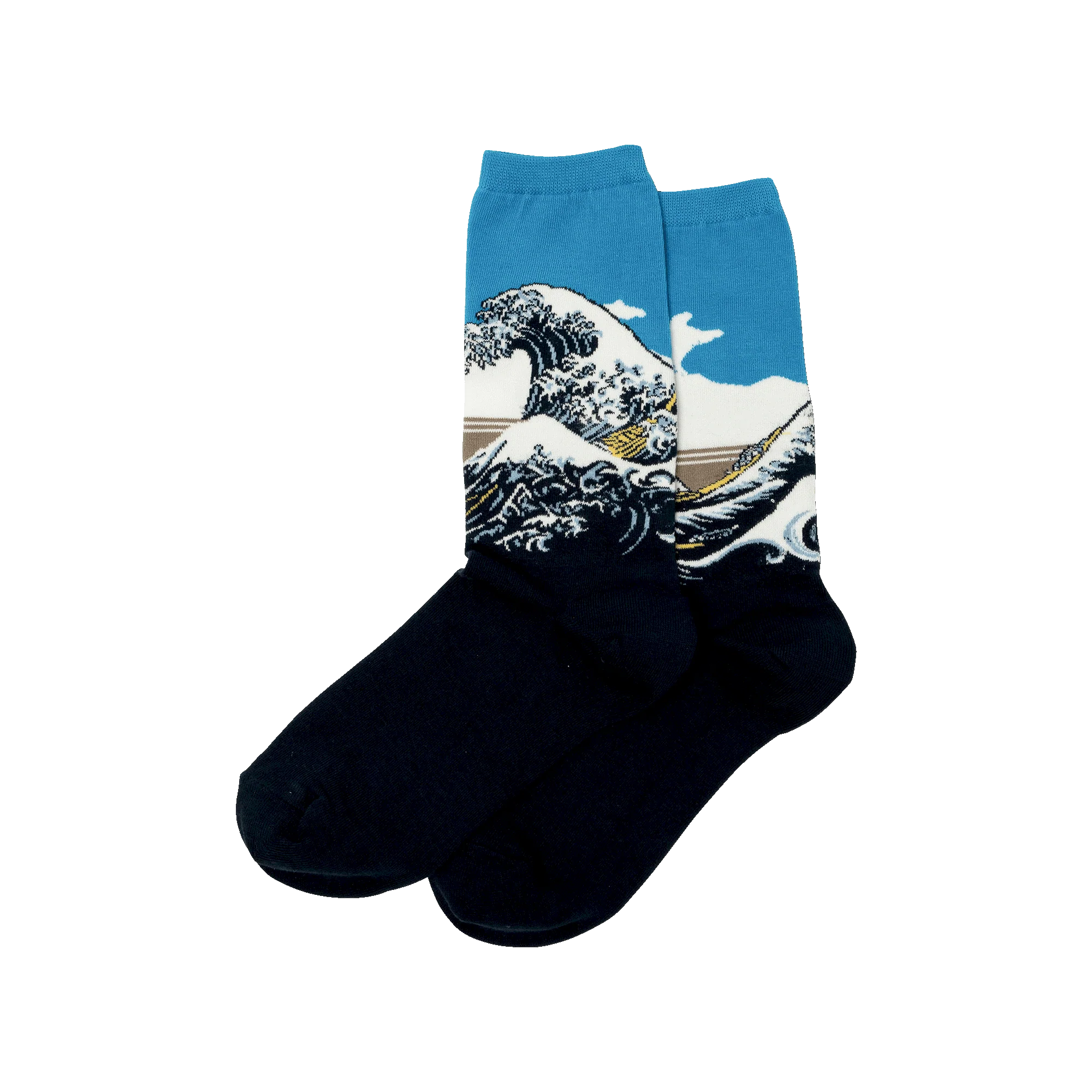 GREAT WAVE ART SOCKS