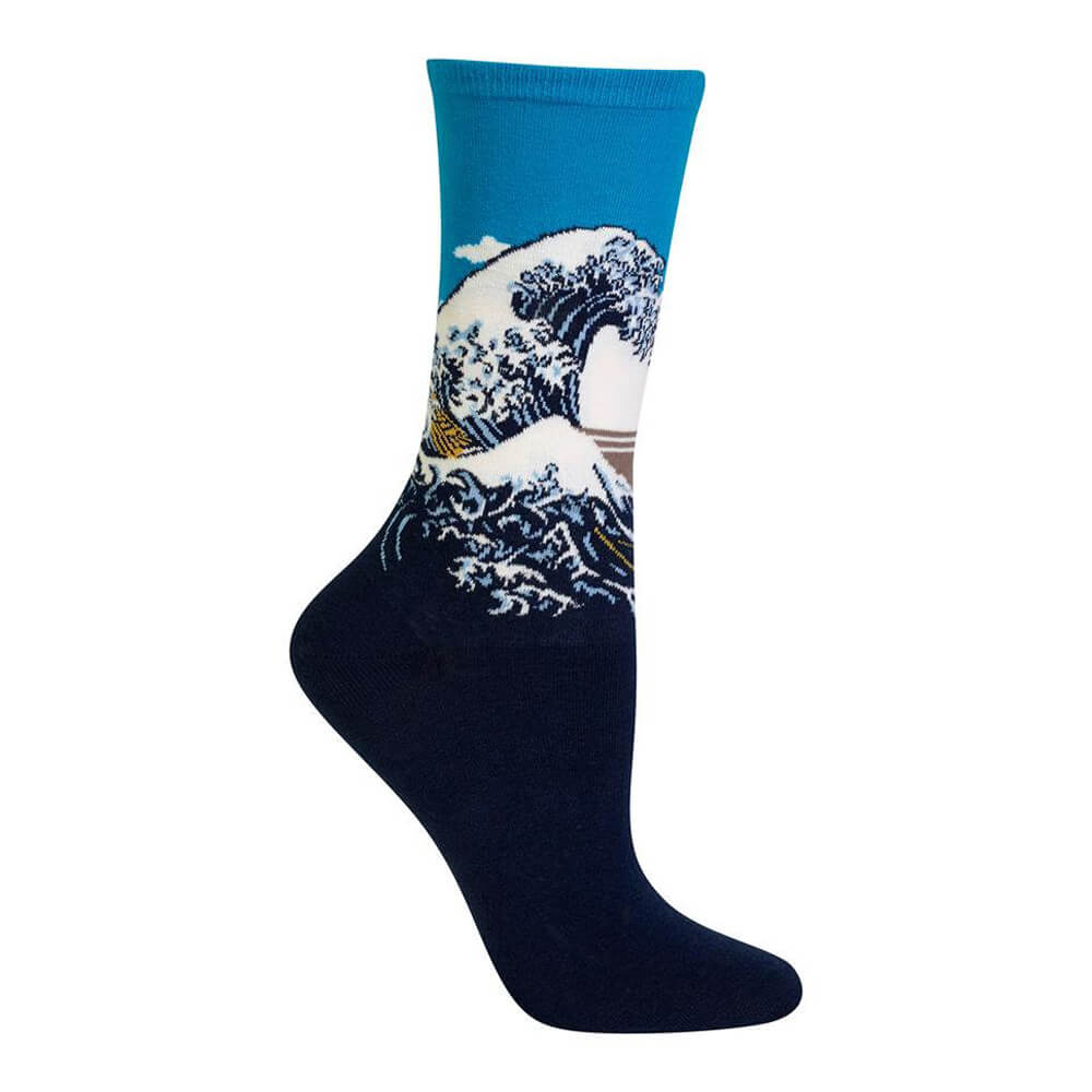 GREAT WAVE ART SOCKS - Image 2