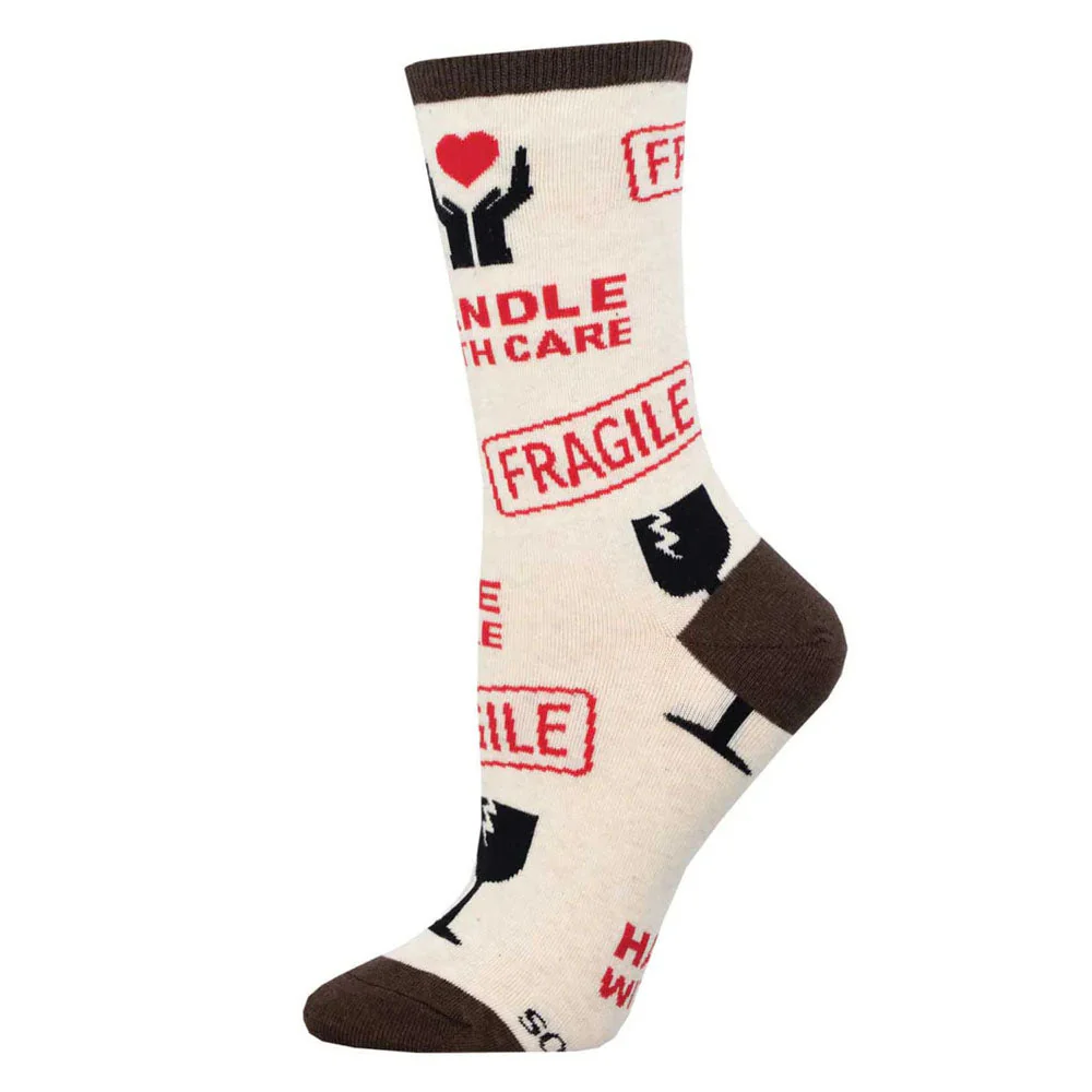 HANDLE WITH CARE SOCKS