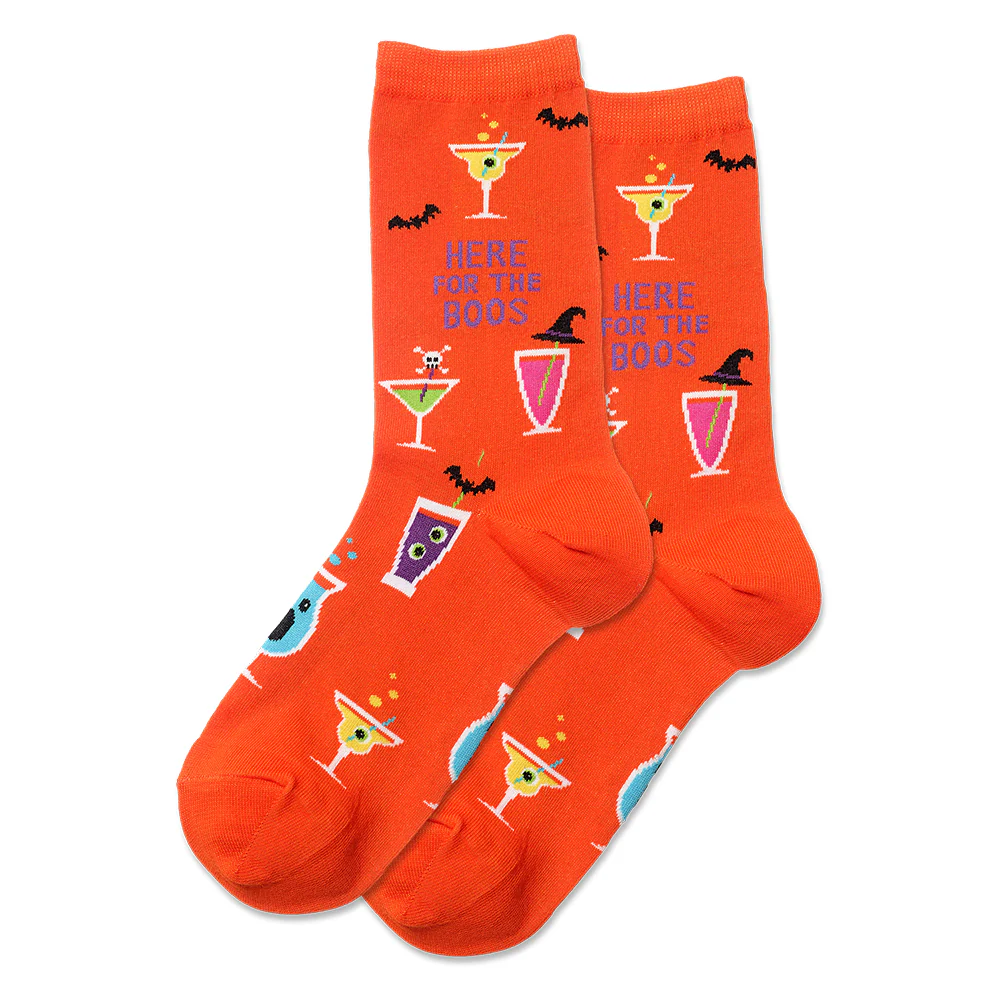 HERE FOR THE BOOS SOCKS