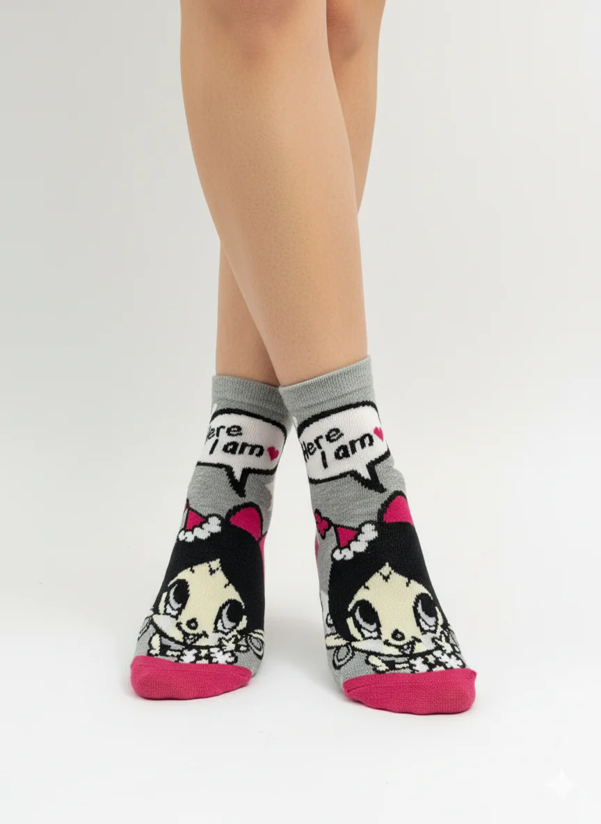 HERE I AM ANKLE SOCKS