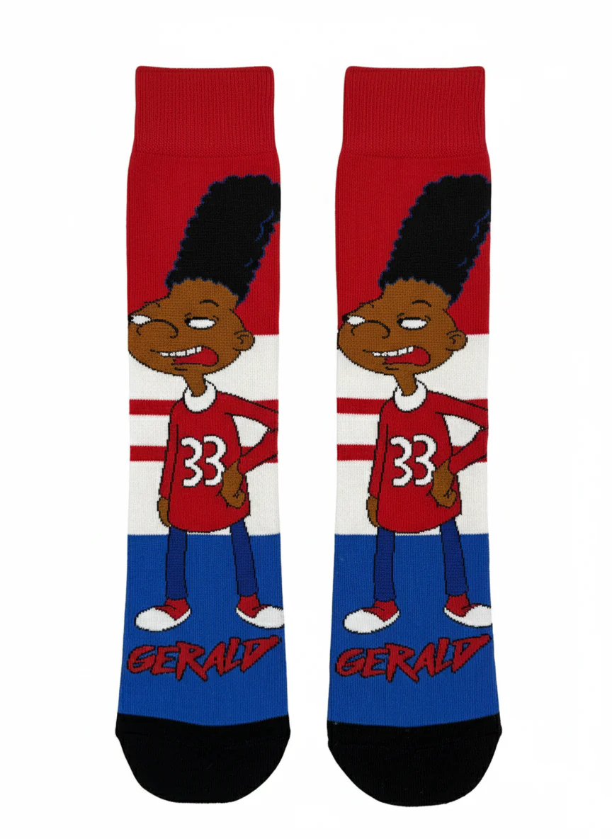 HEY ARNOLD GERALD JOHANSSEN CREW SOCKS