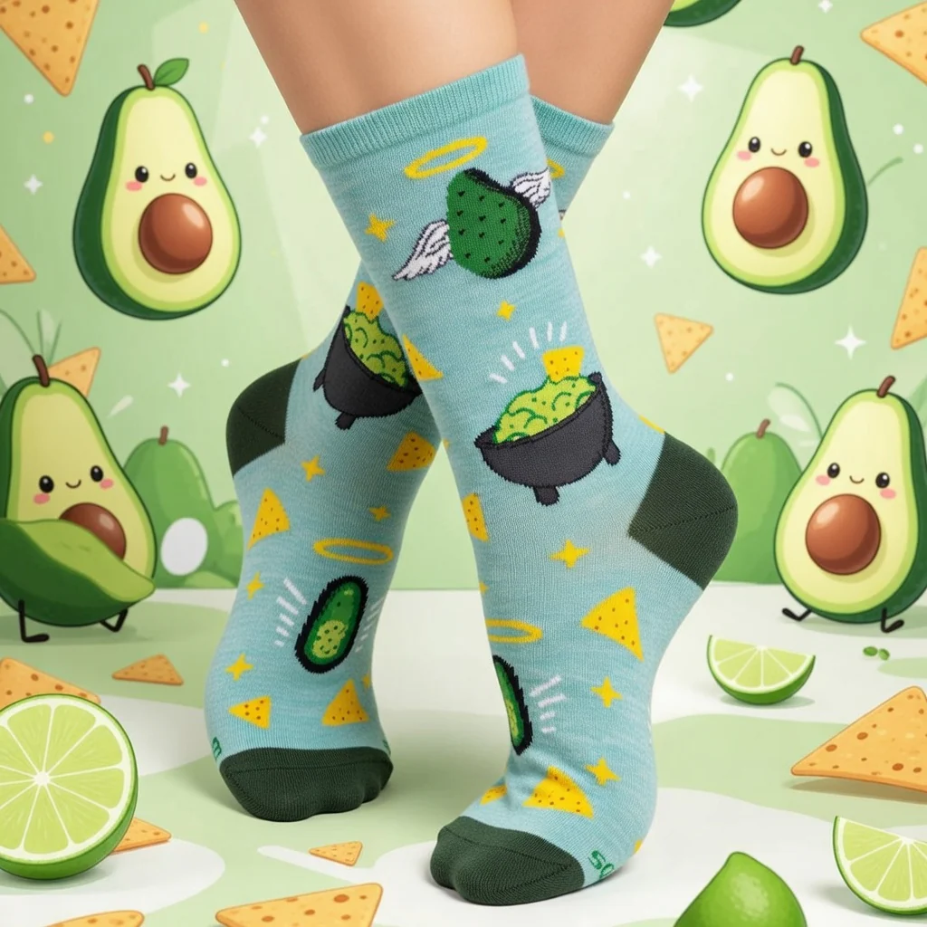HOLY GUACAMOLE CREW SOCKS