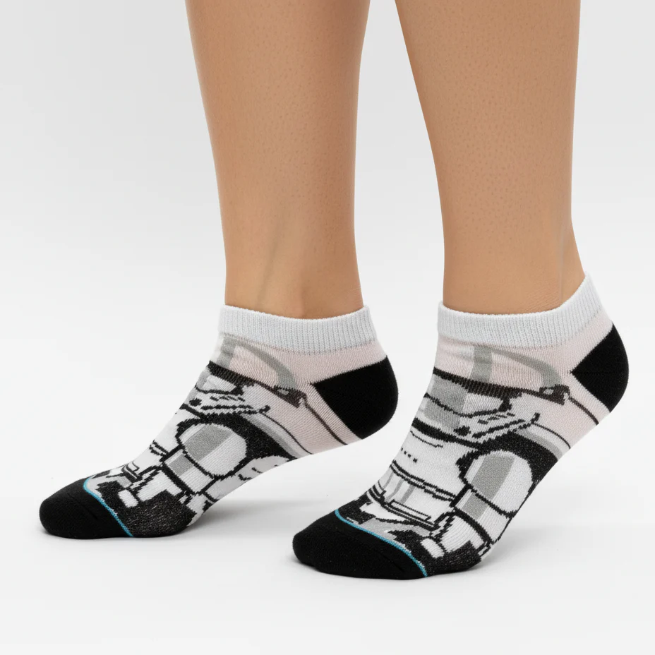 STAR WARS STORM TROOPER NO-SHOW SOCKS - Image 2