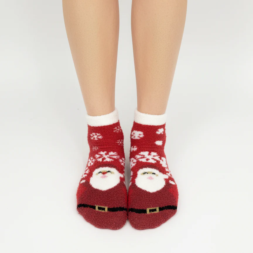 JOLLY SANTA COZY WARM CABIN SOCKS - Image 2