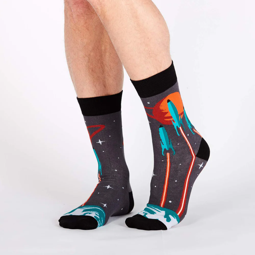 LAUNCH FROM EARTH SOCKS