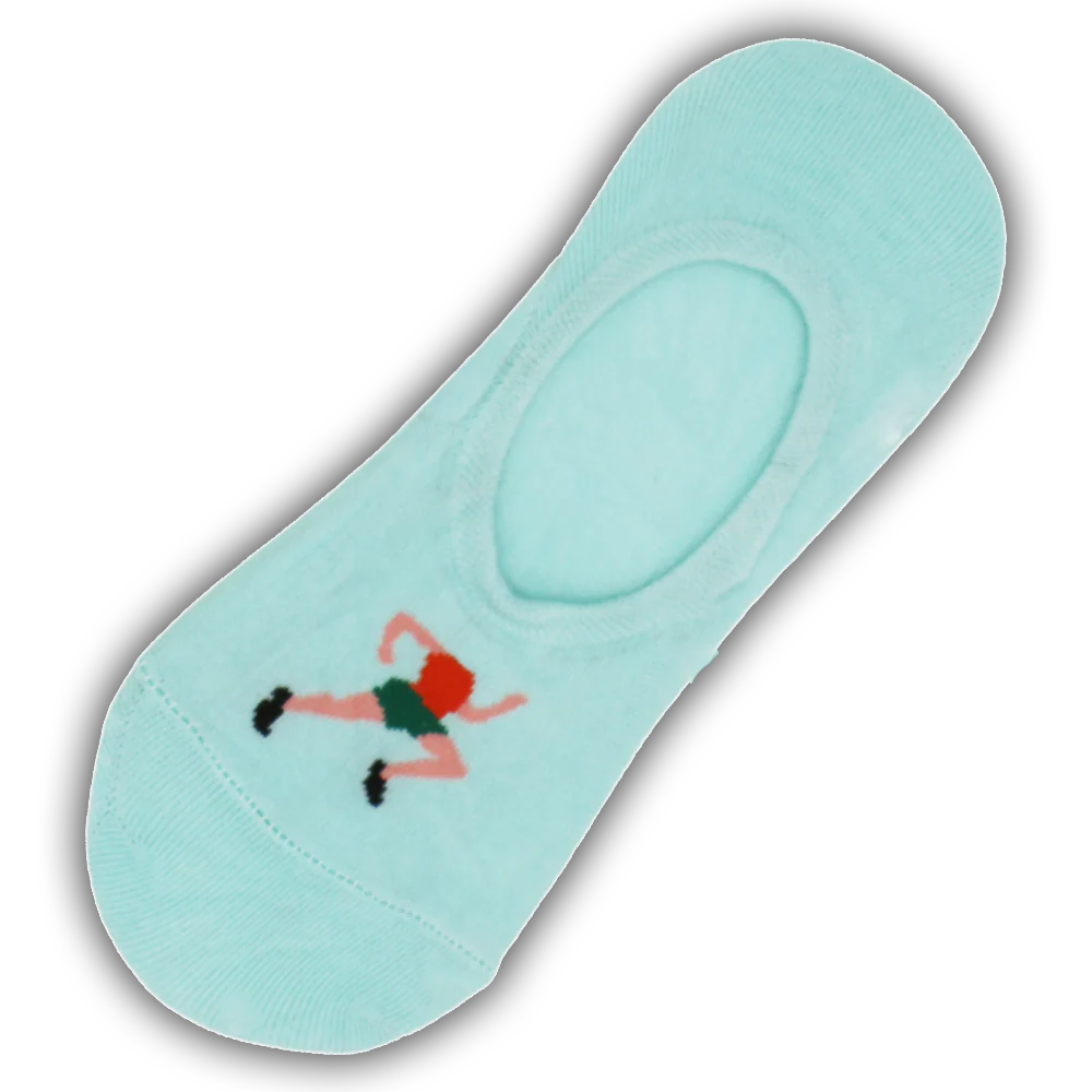 LETS GO FOR A RUN NO SHOW SOCKS