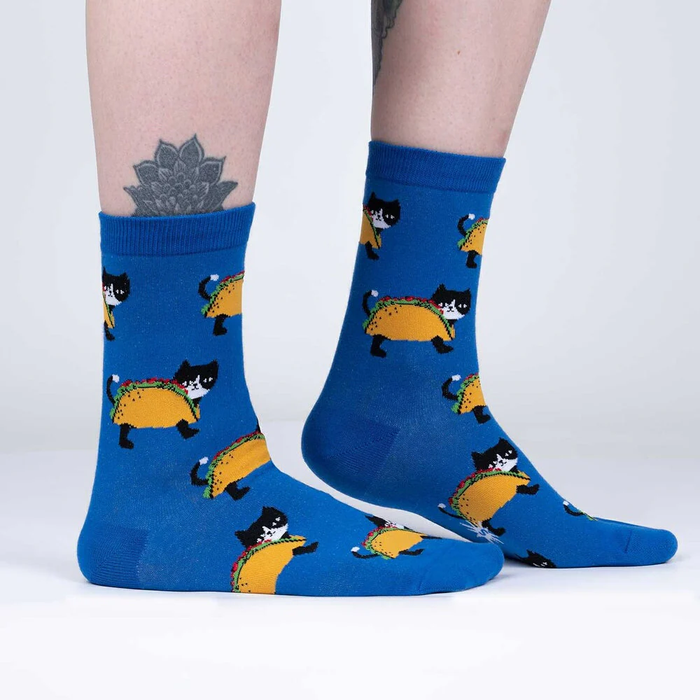 LET'S TACO 'BOUT CATS SOCKS