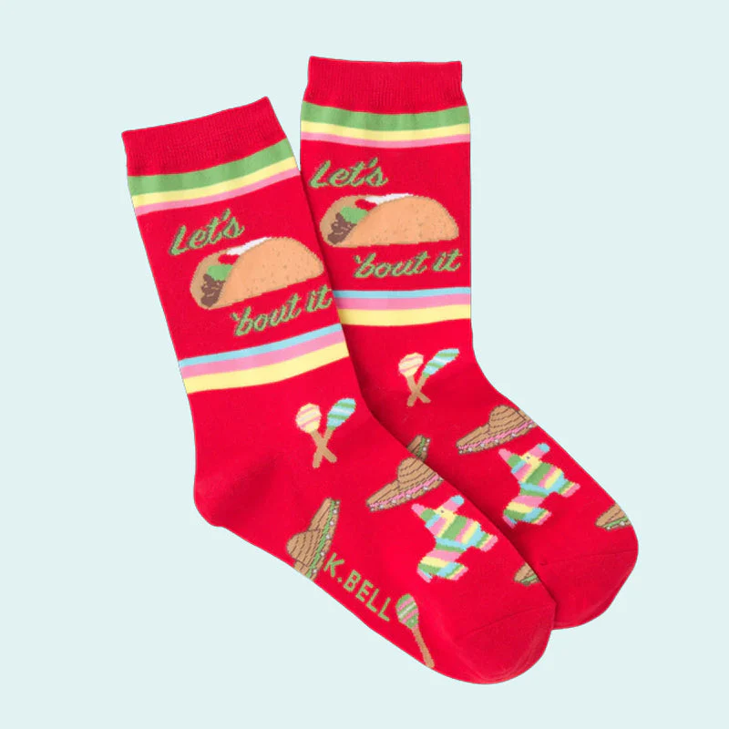 LET'S TACO BOUT IT SOCKS