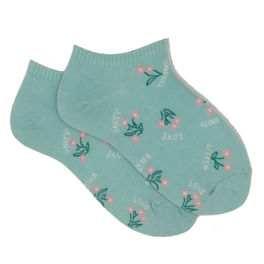 LOVE.UNITY.LISTEN ANKLE SOCK