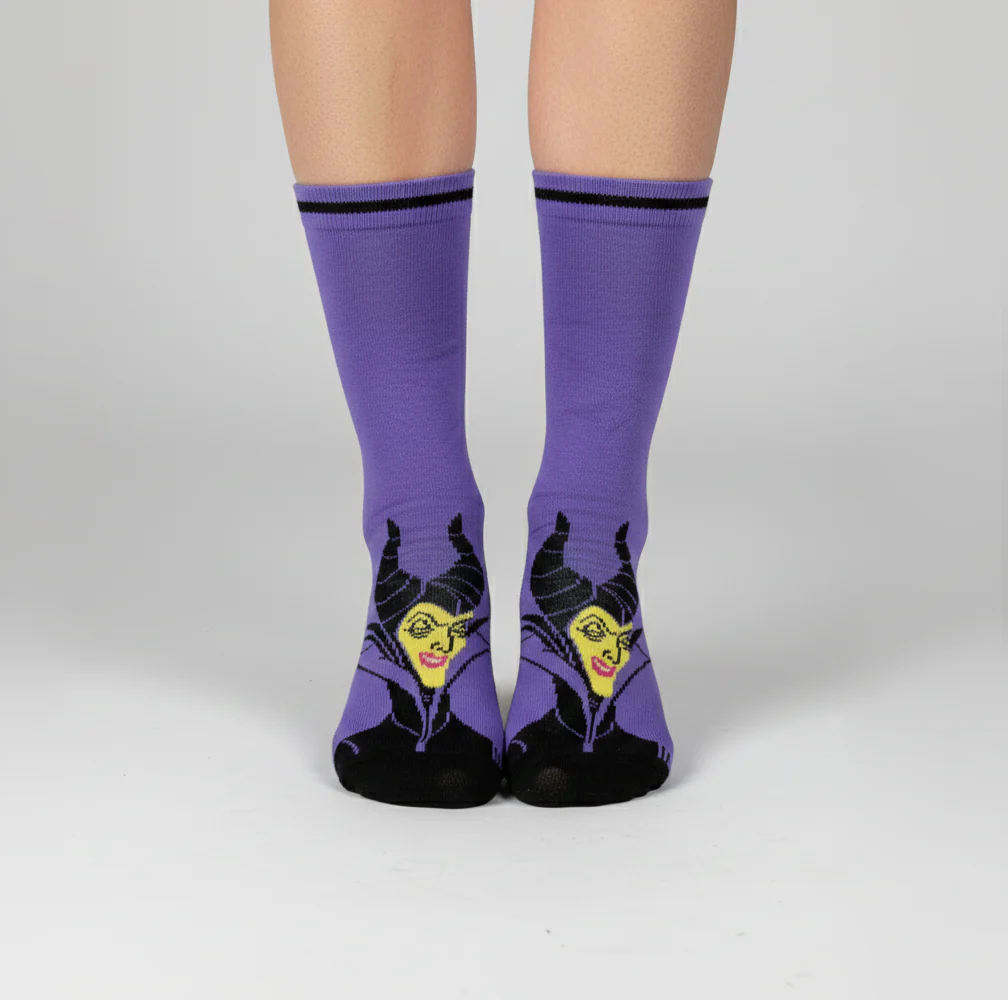 MALEFICENT "MISTRESS OF EVIL" SOCKS 7-10 YRS