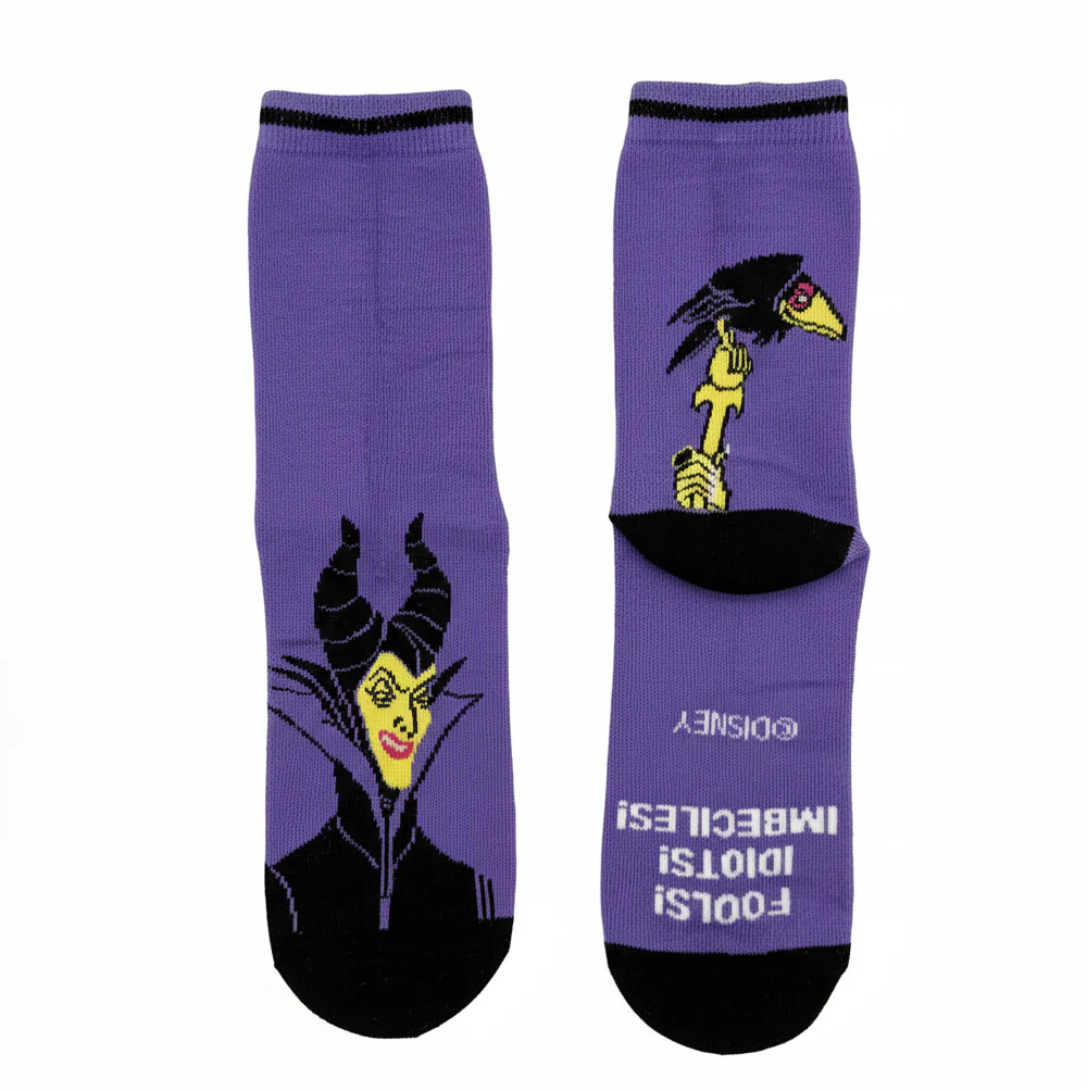 MALEFICENT "MISTRESS OF EVIL" SOCKS 7-10 YRS - Image 2