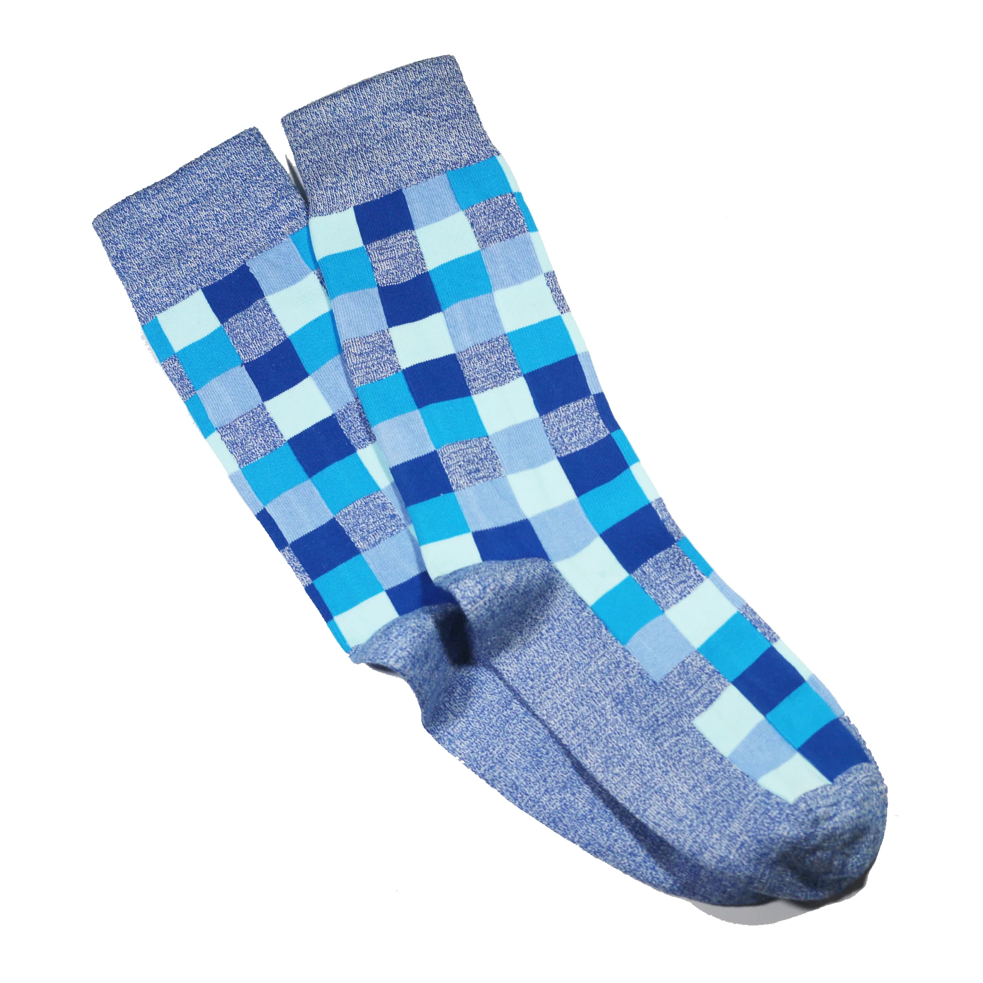 MARL CHECK PRINT SOCKS - Image 2