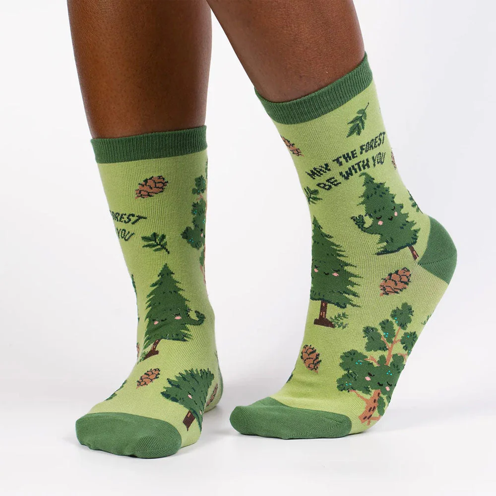 MAY THE FOREST BE WITH YOU SOCKS