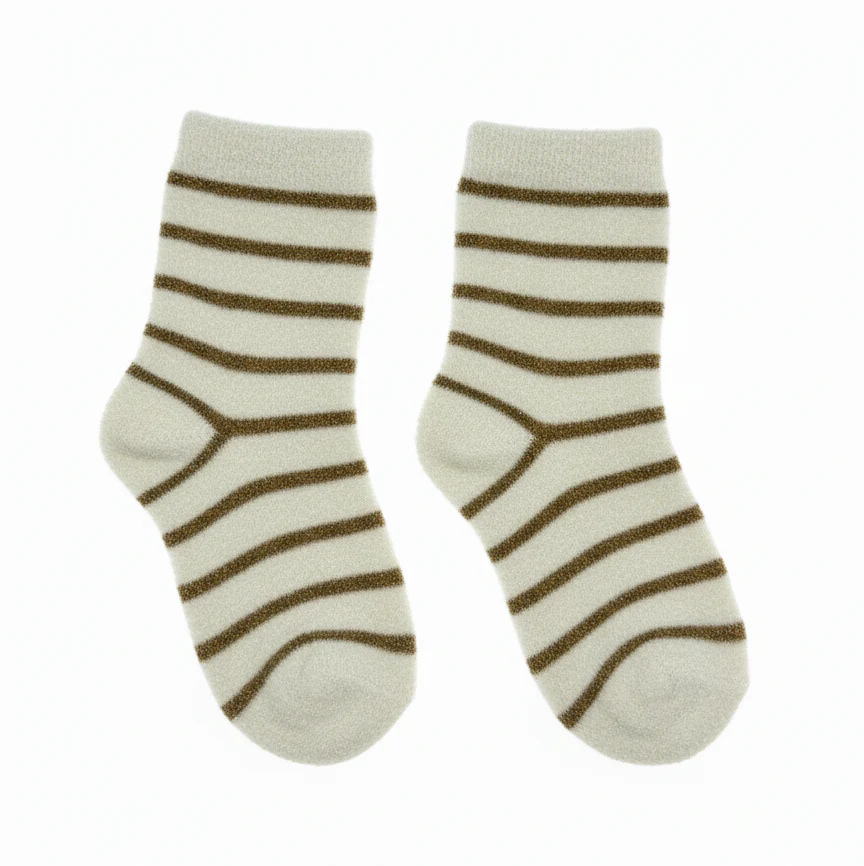 METALLIC STRIPE COZY WARM ANKLE (5-10yrs)