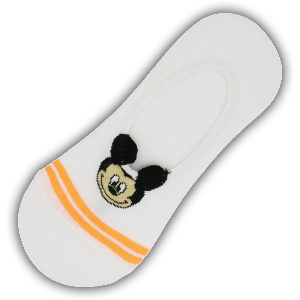 MICKEY MOUSE DISNEY NO SHOW SOCKS GREEN