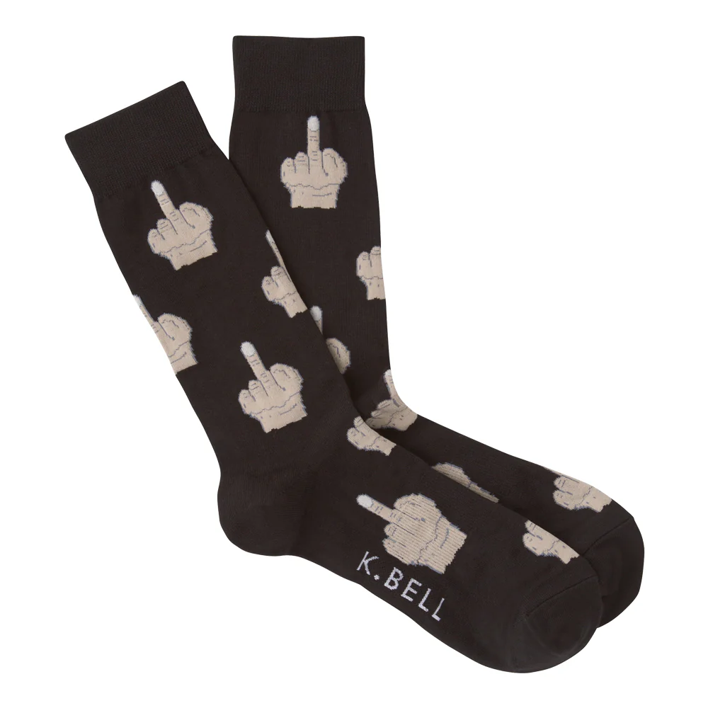 MIDDLE FINGER SOCKS