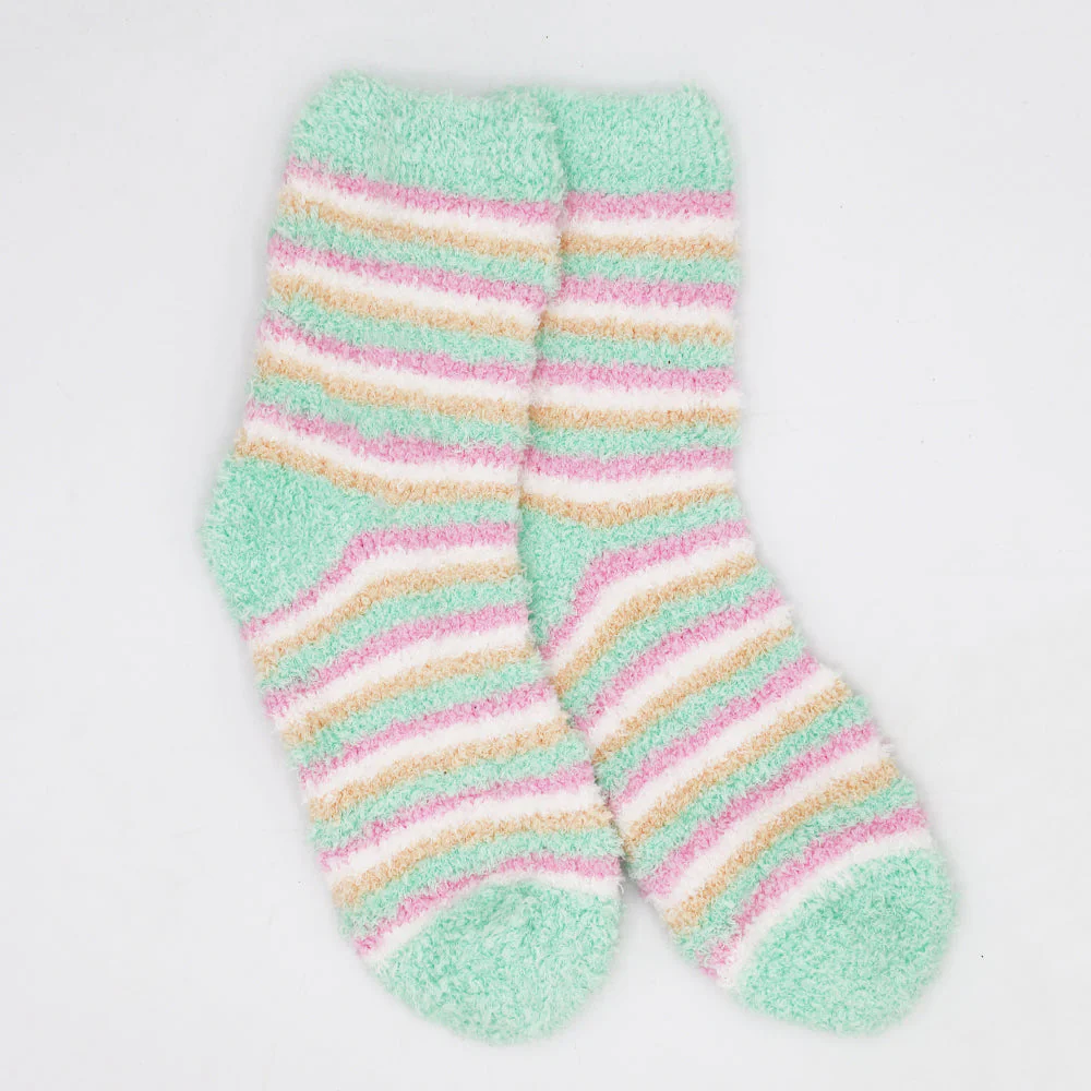 MINT BLOSSOM COZY WARM SOCKS - Image 2