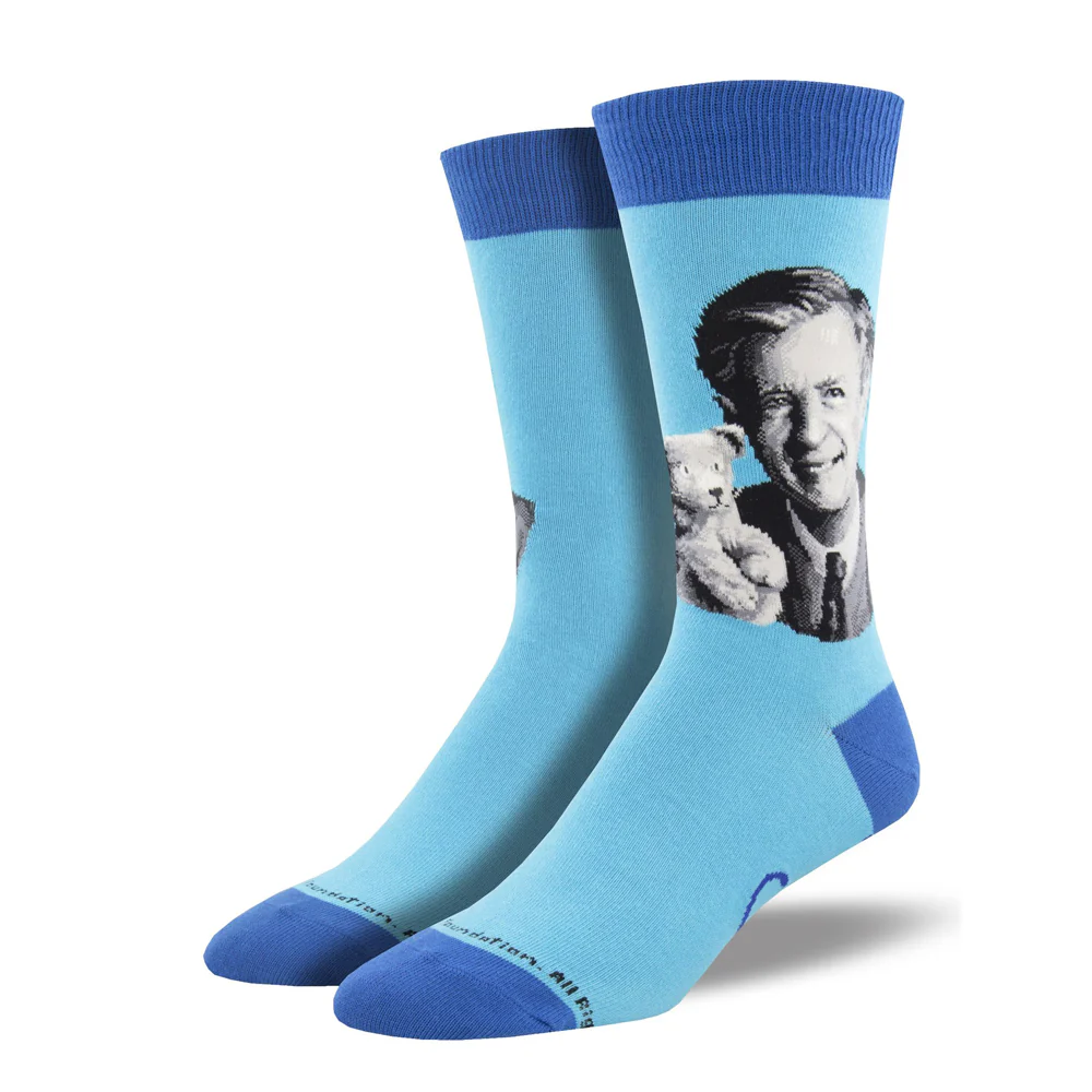 MISTER ROGERS PORTRAIT SOCKS