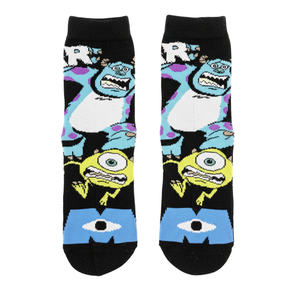 MONSTERS INC. "SCARE TEAM" CREW SOCKS 5-10 YRS - Image 2