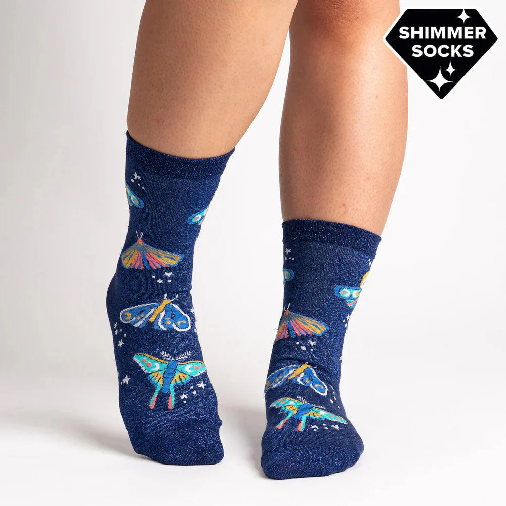 MOONLIT MOTH SOCKS - Image 2