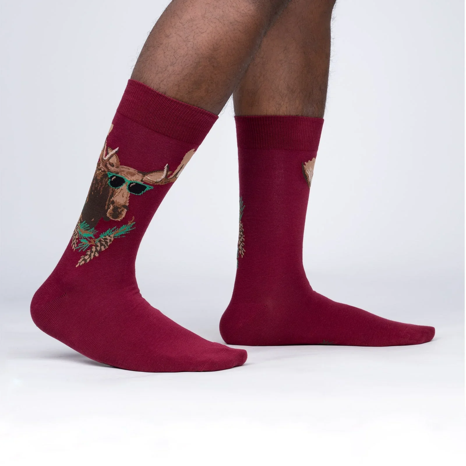Easily A'Moose'd Crew Socks - Image 2