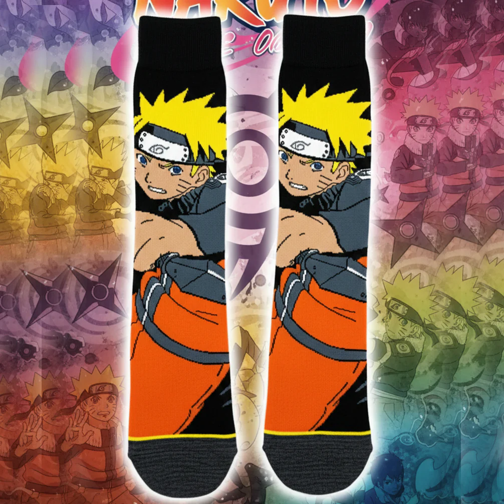 NARUTO CHARACTER PORTRAIT CREW SOCKS